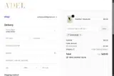 A'del Natural Cosmetics coupon verification screenshot
