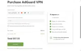 AdGuard VPN coupon verification screenshot