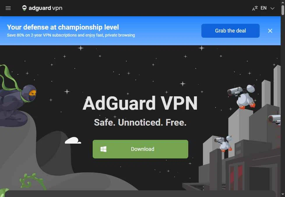 AdGuard VPN checkout page showing AdGuard VPN promo code box | Screenshot taken by SimplyCodes community member on Feb 8, 2026