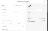 Adinkra Expo coupon verification screenshot