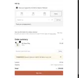 THANKYOU15 coupon verification screenshot