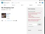 Adult DVD Empire coupon verification screenshot