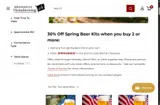 springbrew coupon verification screenshot