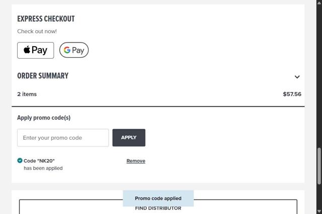 AdvoCare checkout page showing AdvoCare promo code box | Screenshot taken by SimplyCodes community member on Sep 13, 2025