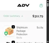 ADV Tennis coupon verification screenshot