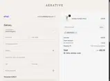 AERATIVE10 coupon verification screenshot