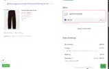 Aerie coupon verification screenshot