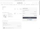 Aerin10 coupon verification screenshot