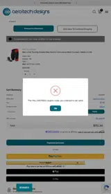 fallsavings coupon verification screenshot