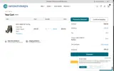 WELCOME10 coupon verification screenshot