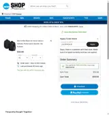 Air Force Falcons Fan Shop coupon verification screenshot