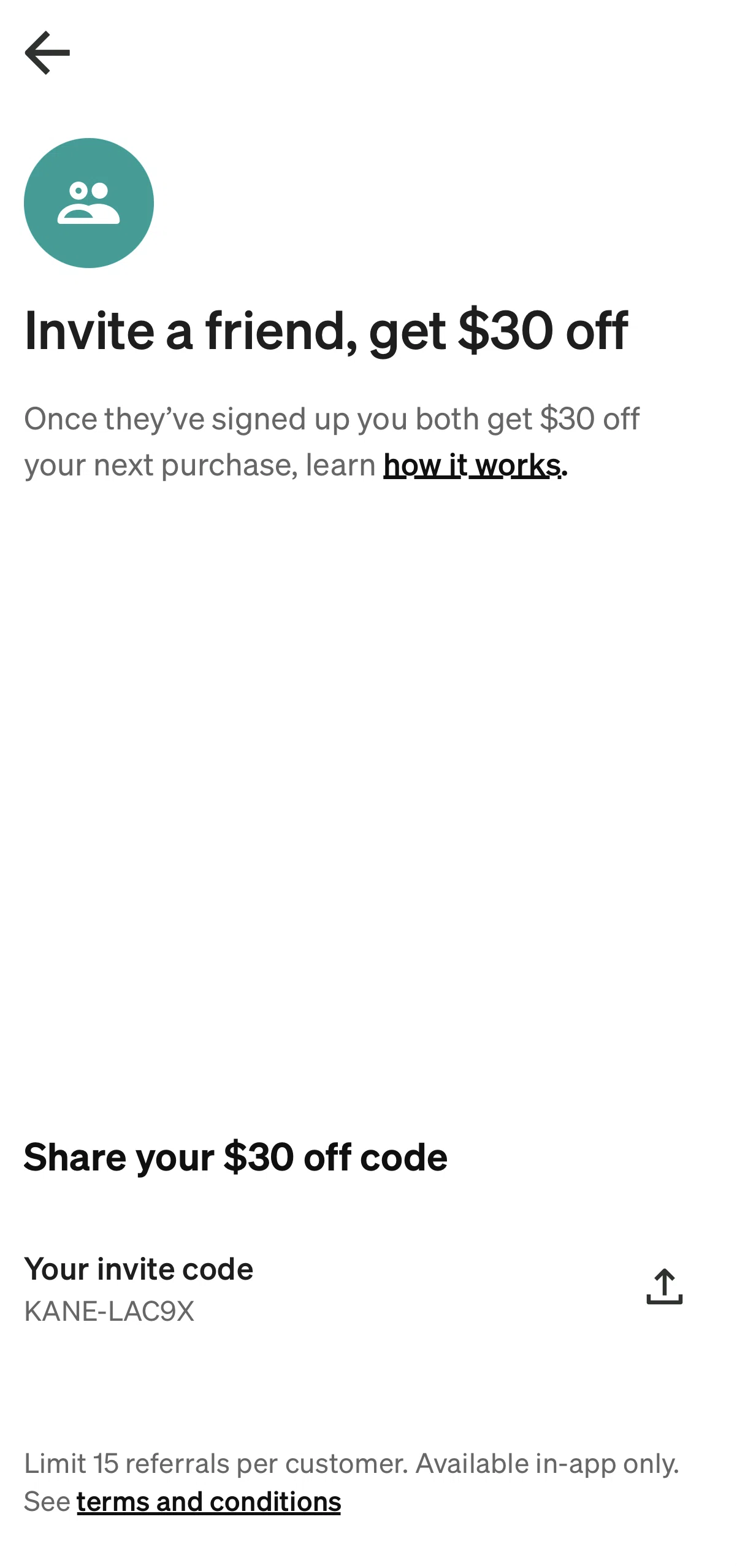 Afterpay promo code screenshot showing code KANE-LAC9X applied at Afterpay checkout page. Uploaded by SimplyCodes community member SmartMaverick3492 on Feb 3, 2026