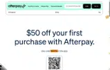 Afterpay coupon verification screenshot