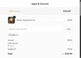 SALES coupon verification screenshot