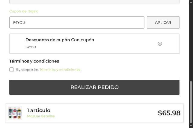 A Gift From Nature checkout page showing A Gift From Nature coupon code box | Screenshot taken by SimplyCodes community member on Jun 11, 2025
