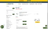 SHOWERS coupon verification screenshot