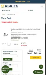 FALL2510 coupon verification screenshot