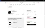 agnès b. coupon verification screenshot