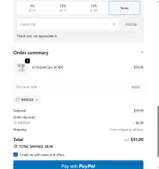 WINNER coupon verification screenshot