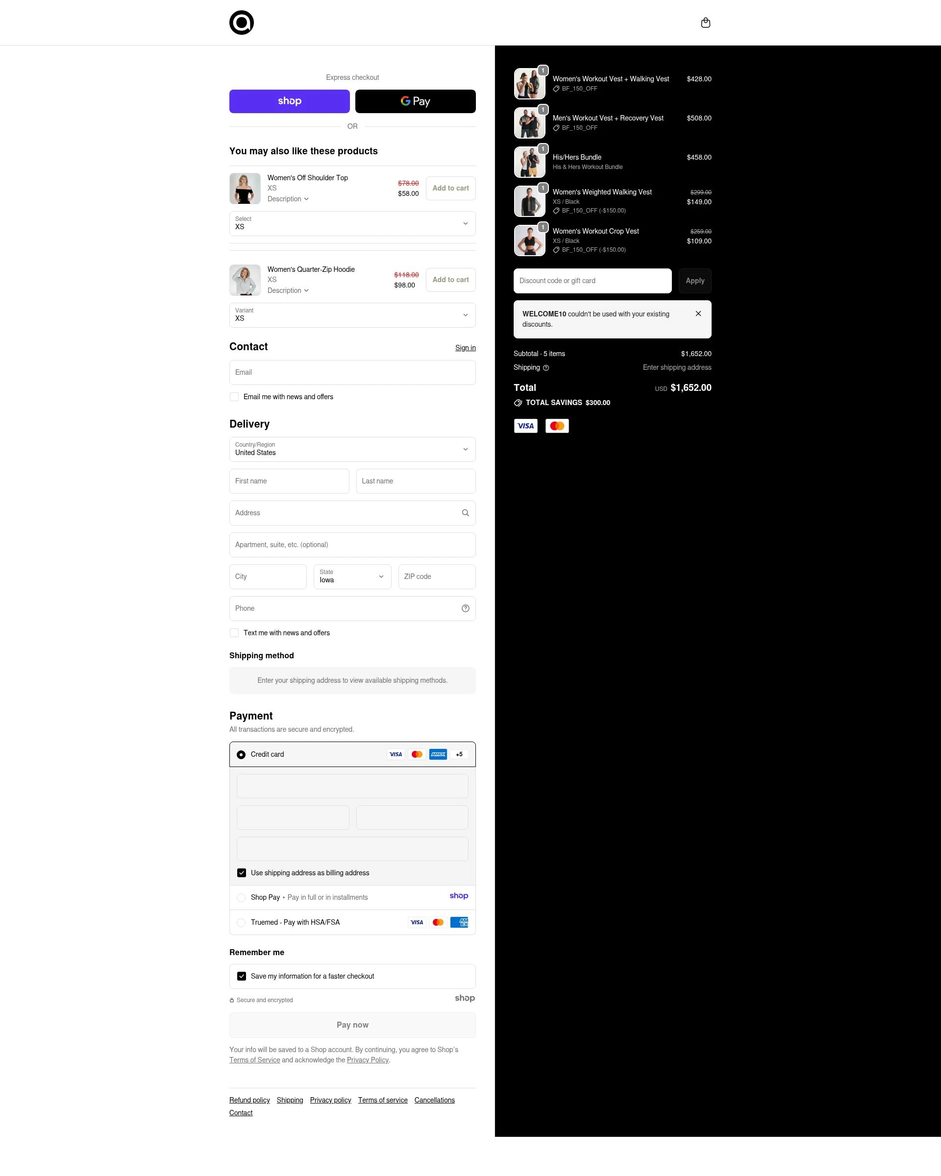 Aion checkout page showing Aion coupon code box | Screenshot taken by SimplyCodes community member on Dec 25, 2025
