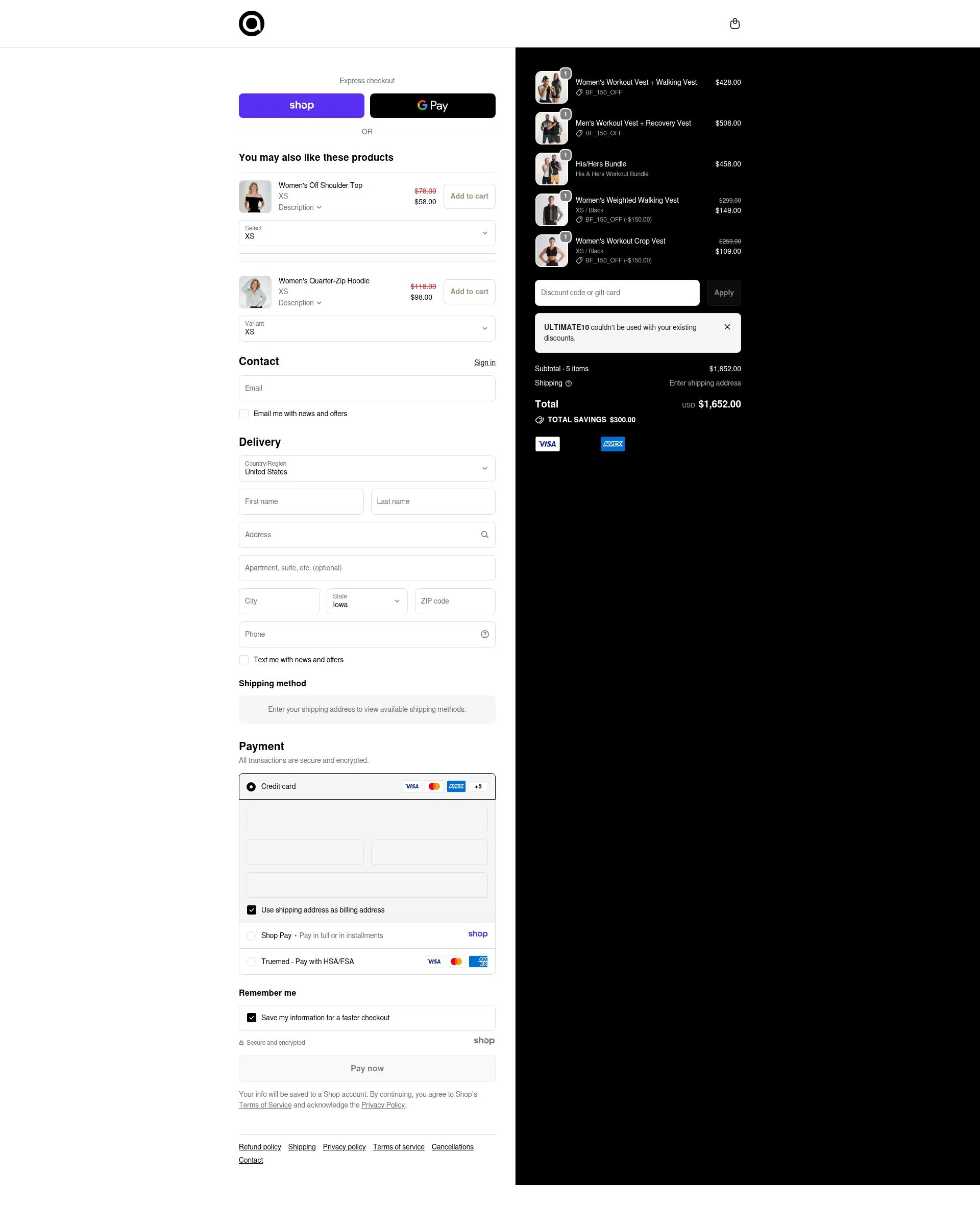 Aion checkout page showing Aion coupon code box | Screenshot taken by SimplyCodes community member on Dec 25, 2025
