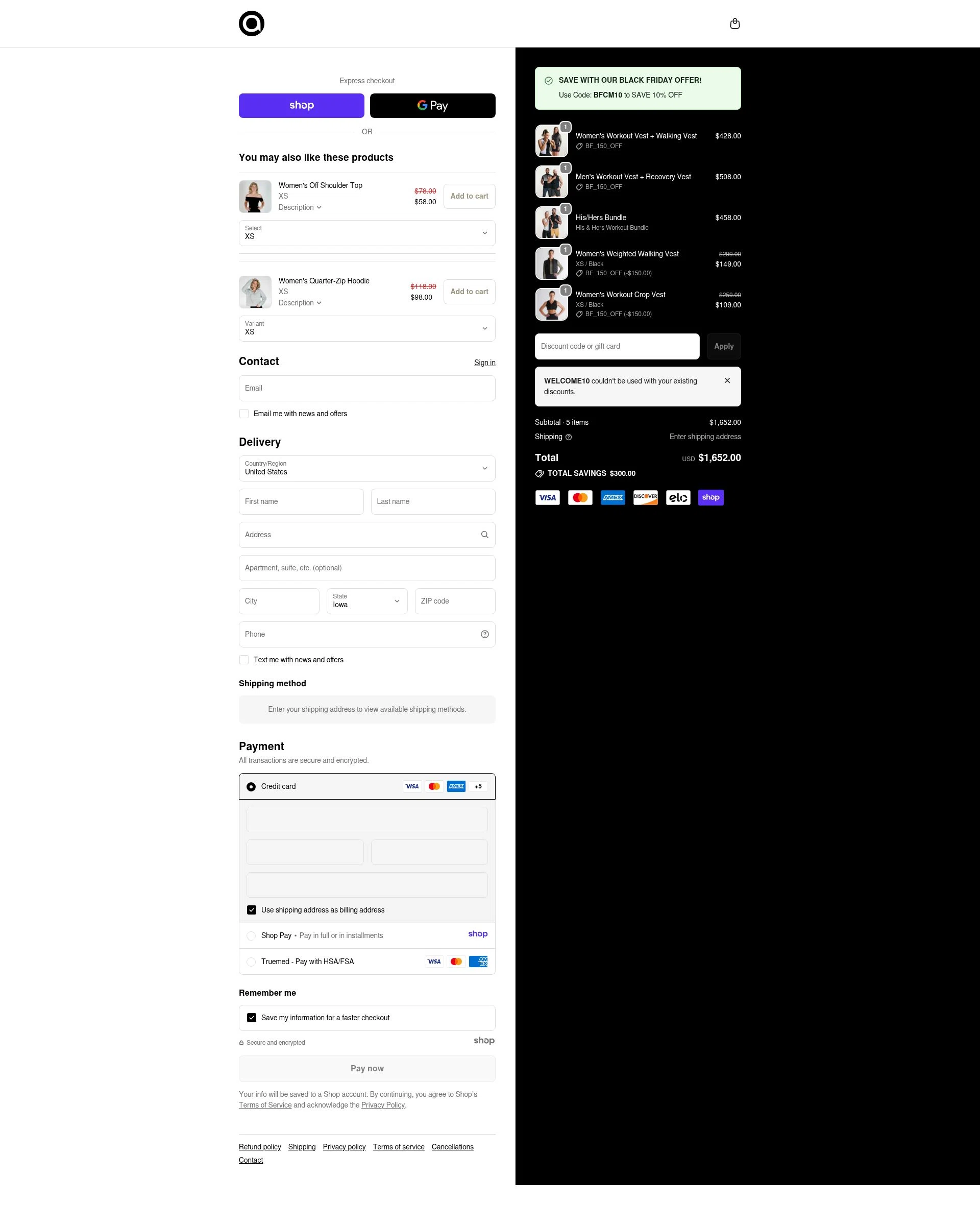 Aion checkout page showing Aion coupon code box | Screenshot taken by SimplyCodes community member on Dec 20, 2025