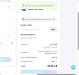 Aiper coupon verification screenshot