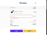 Airdeko coupon verification screenshot