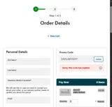 DADLAB10OFF coupon verification screenshot