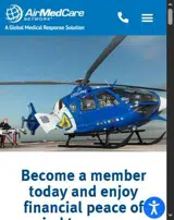 AirMedCare Network coupon verification screenshot