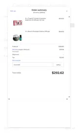 Airome10 coupon verification screenshot