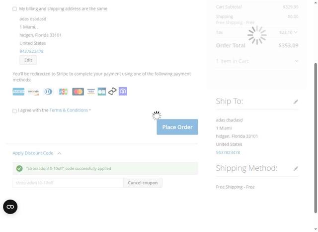 Airthings checkout page showing Airthings promo code box | Screenshot taken by SimplyCodes community member on Jul 28, 2025