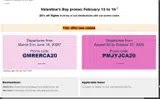 GMRERCA20 coupon verification screenshot