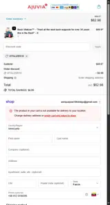 Vitalizer10 coupon verification screenshot