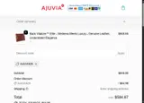AJUVIA20 coupon verification screenshot