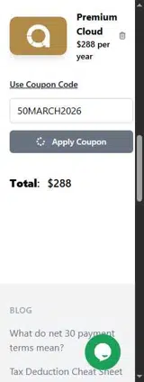 50MARCH2026 coupon verification screenshot