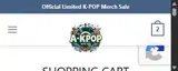 A-KPOP coupon verification screenshot
