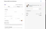 Alabama A&M University Bookstore coupon verification screenshot