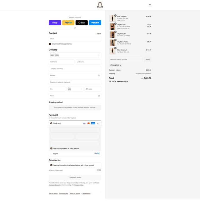 Alala checkout page showing Alala promo code box | Screenshot taken by SimplyCodes community member on Sep 15, 2025