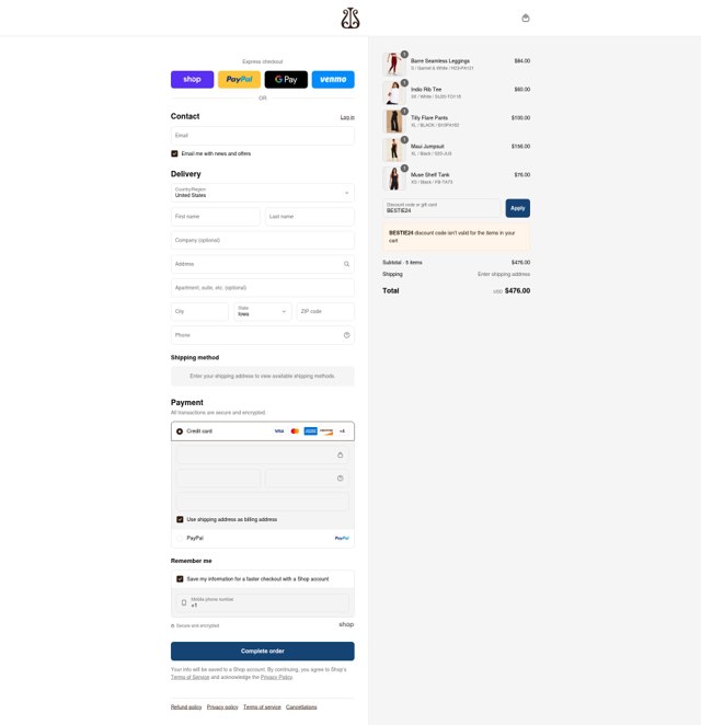 Alala checkout page showing Alala promo code box | Screenshot taken by SimplyCodes community member on Aug 29, 2025