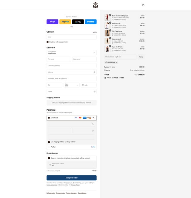 Alala checkout page showing Alala promo code box | Screenshot taken by SimplyCodes community member on Aug 29, 2025