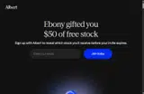 Albert coupon verification screenshot