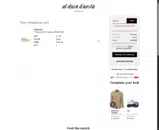 Al Duca d'Aosta US coupon verification screenshot