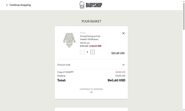 AlexandAlexa checkout page showing AlexandAlexa discount code box | Screenshot taken by SimplyCodes community member on Jul 10, 2025