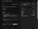 Alexandra Beth coupon verification screenshot