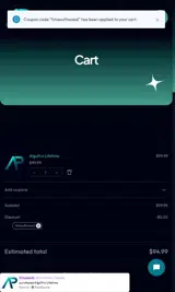 timsouthwood coupon verification screenshot
