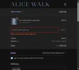 Maddie15 coupon verification screenshot