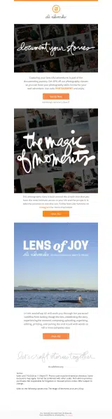 PHOTOGRAPHY coupon verification screenshot