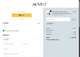 Aliver coupon verification screenshot