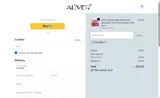 Aliver coupon verification screenshot